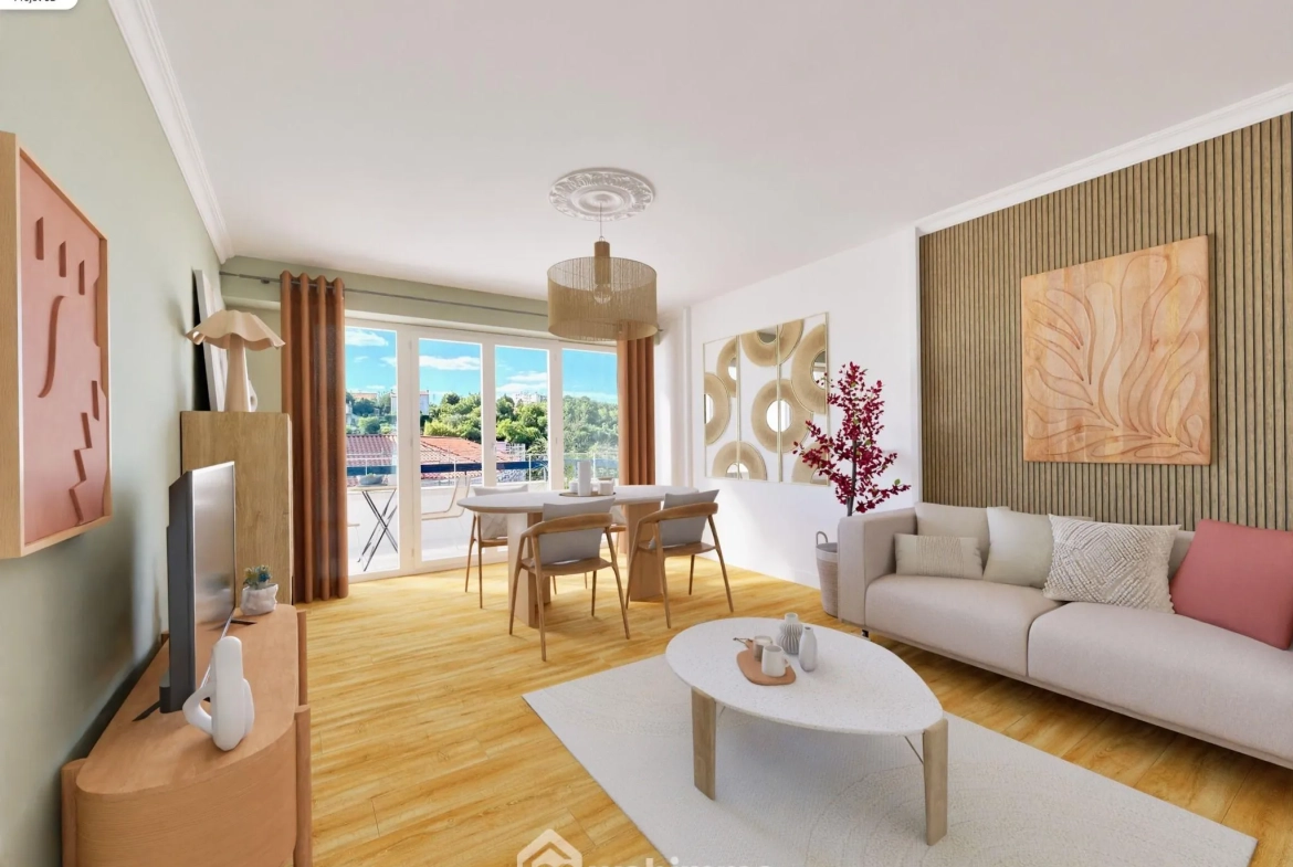 A vendre appartement T4 lumineux à Poitiers, proche gare et centre-ville 