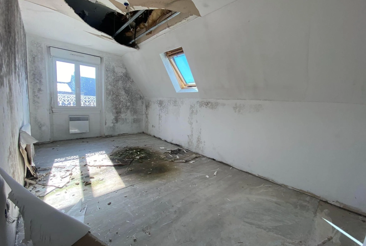 Immeuble de rapport de 261 m² à Bruyères-et-Montbérault, potentiel locatif élevé 