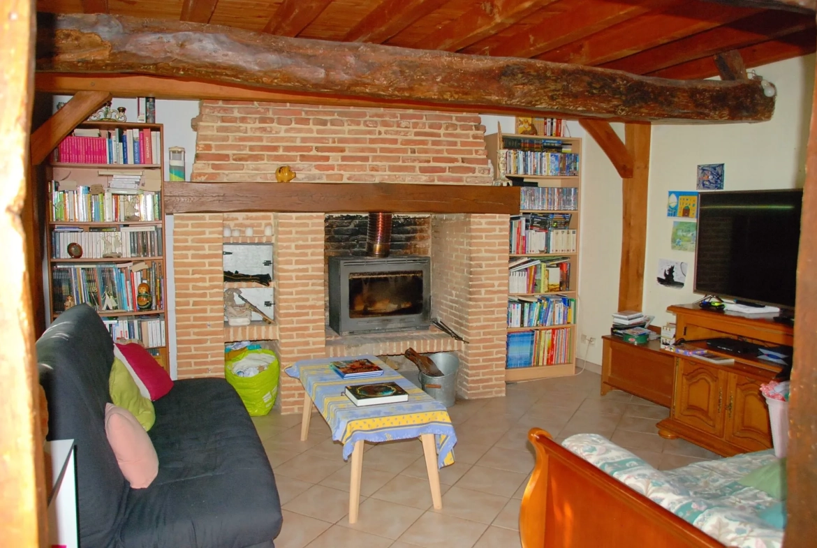 Charmante maison en colombages avec jardin à Valmont entre Fécamp et Cany-Barville 