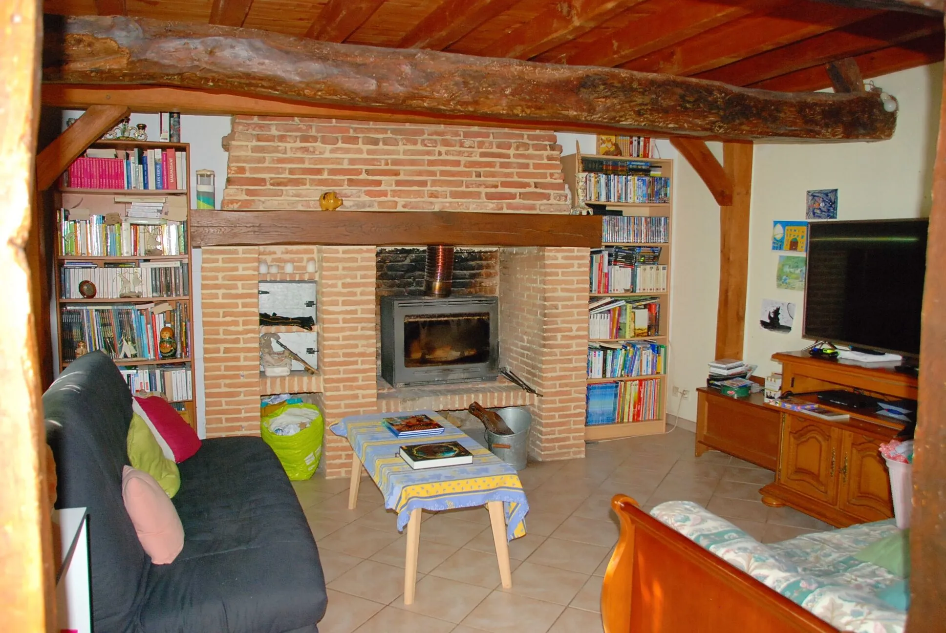 Charmante maison en colombages avec jardin à Valmont entre Fécamp et Cany-Barville 