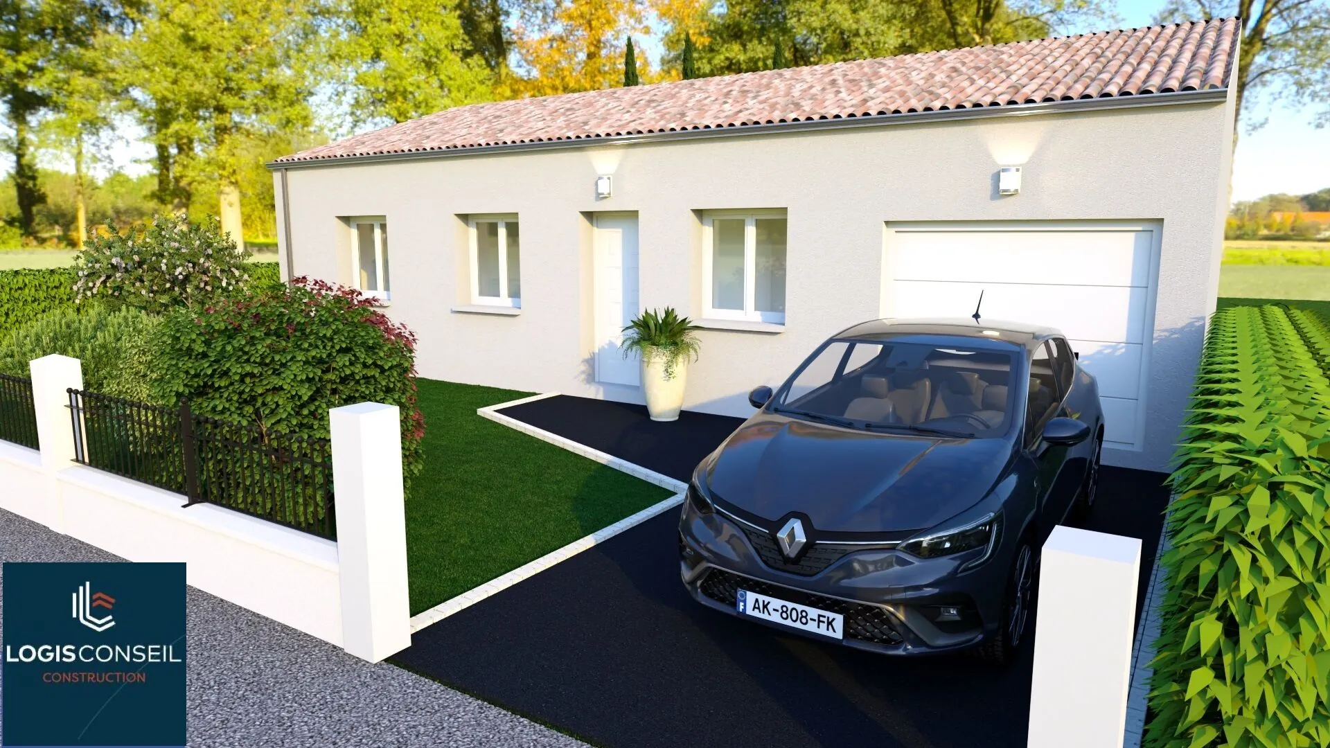 Maison neuve de 90 m² avec garage à Aucamville proche Toulouse 