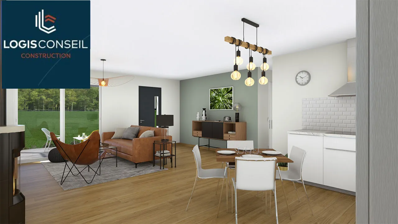 Maison neuve de 90 m² avec garage à Aucamville proche Toulouse 