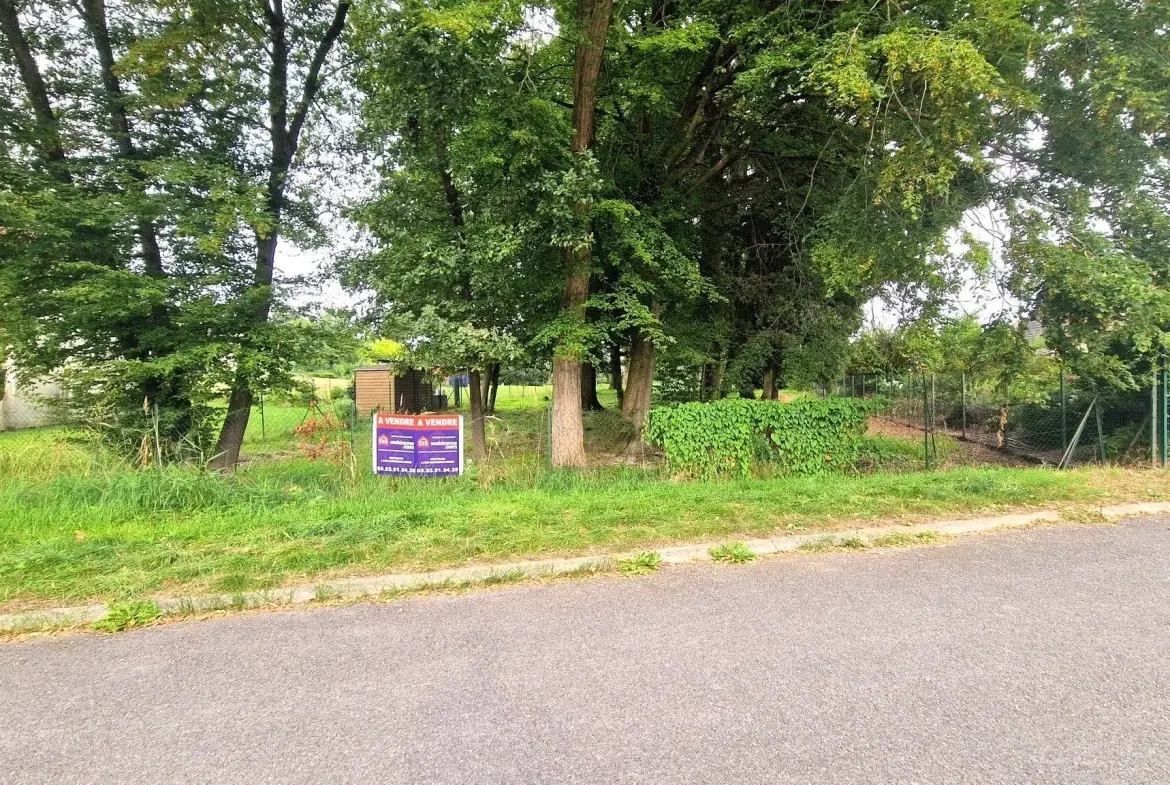 Terrain à bâtir plat de 1745 m² à Mons-en-Laonnois – Hors lotissement 