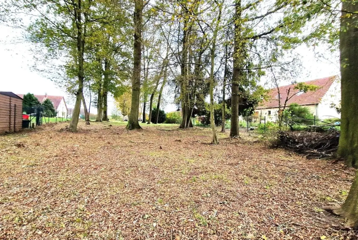Terrain à bâtir plat de 1745 m² à Mons-en-Laonnois – Hors lotissement 