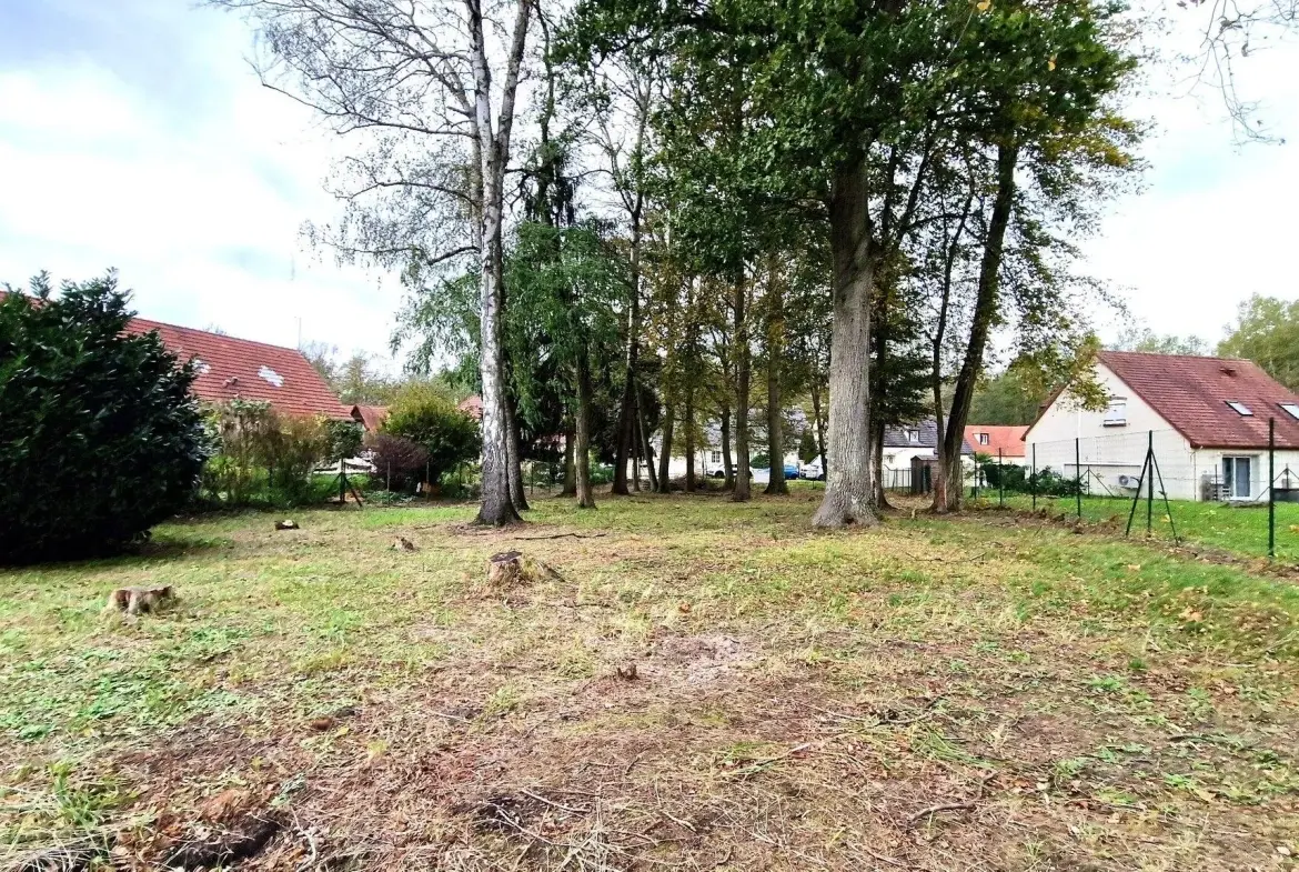 Terrain à bâtir plat de 1745 m² à Mons-en-Laonnois – Hors lotissement 
