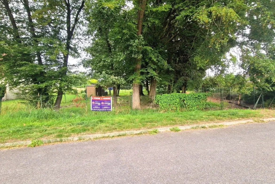Terrain à bâtir plat de 1745 m² à Mons-en-Laonnois – Hors lotissement 