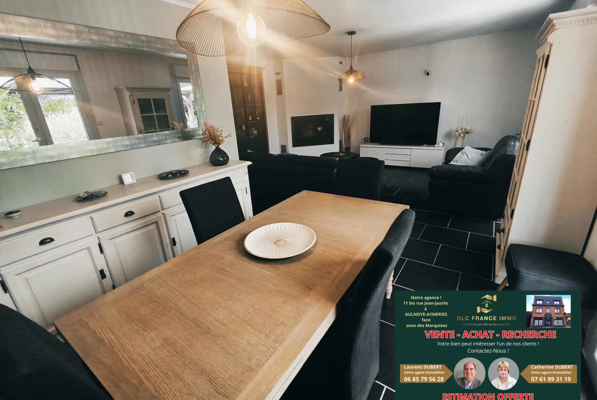 Vente d'un pavillon moderne avec jardin à Bachant - Belle opportunité 