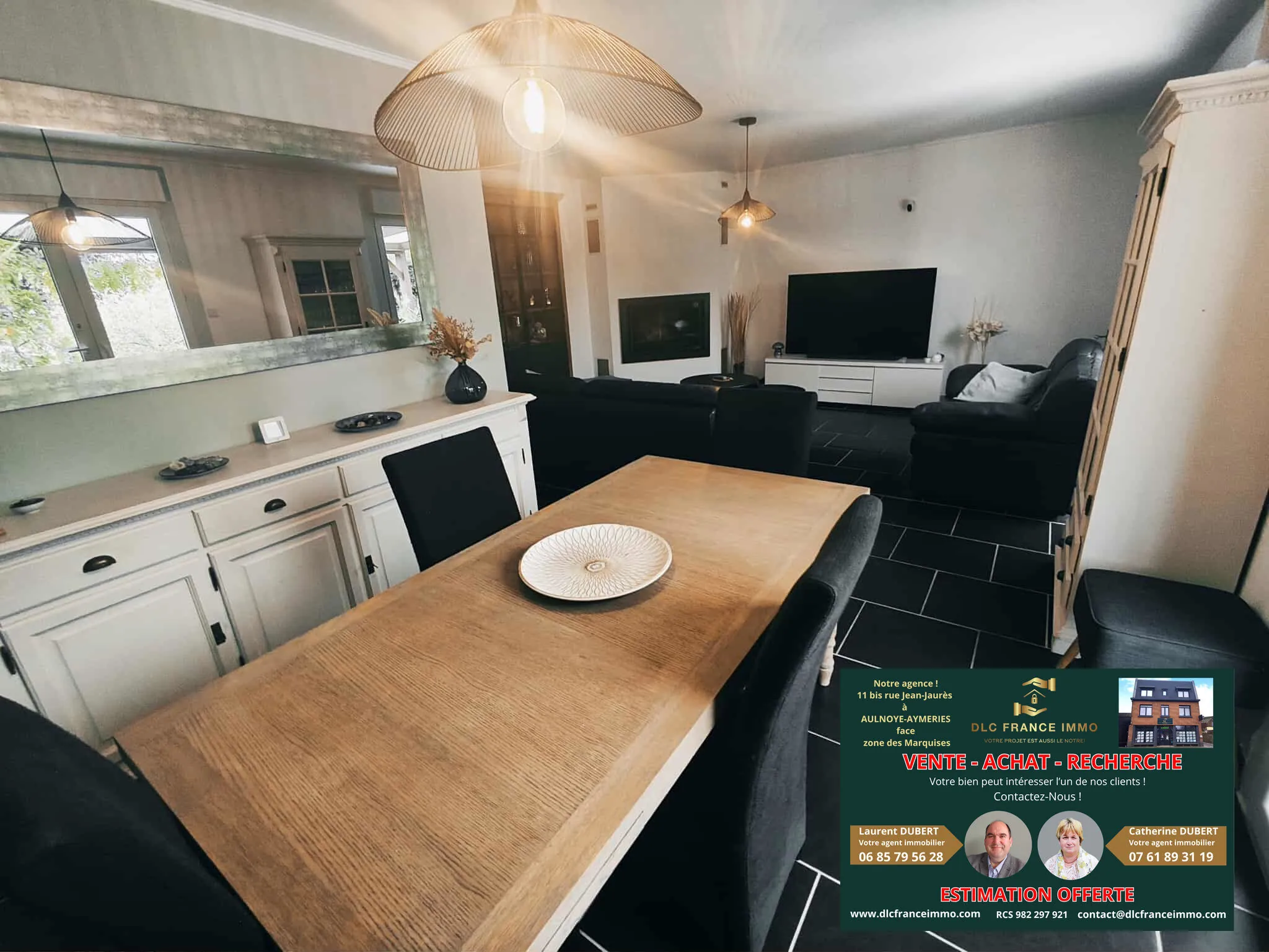 Vente d'un pavillon moderne avec jardin à Bachant - Belle opportunité 