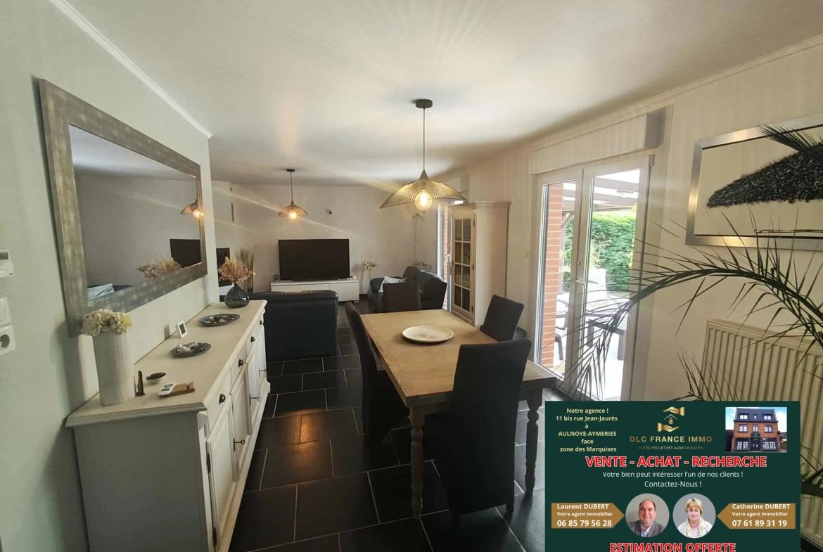 Vente d'un pavillon moderne avec jardin à Bachant - Belle opportunité 