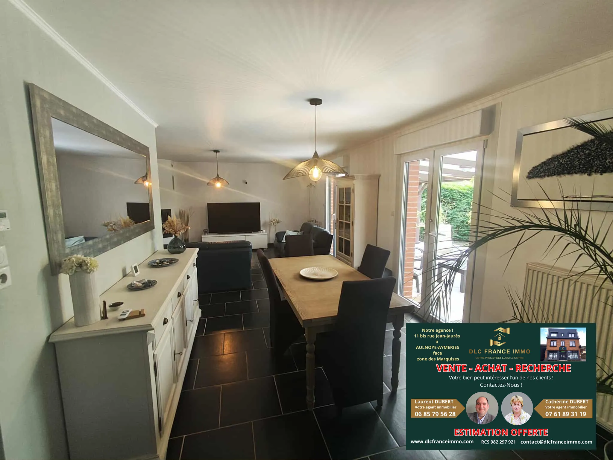Vente d'un pavillon moderne avec jardin à Bachant - Belle opportunité 