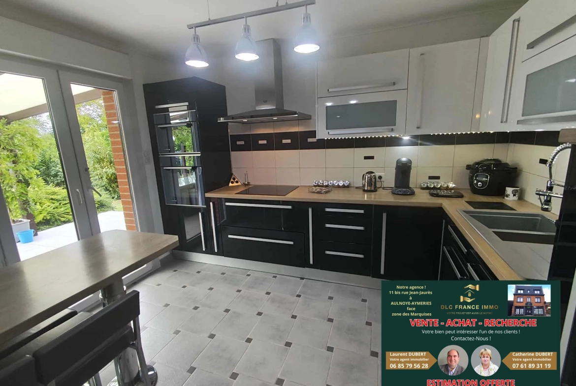 Vente d'un pavillon moderne avec jardin à Bachant - Belle opportunité 