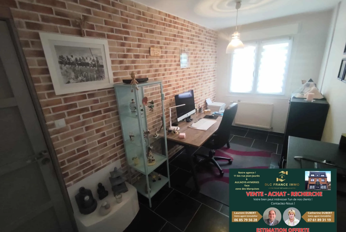 Vente d'un pavillon moderne avec jardin à Bachant - Belle opportunité 
