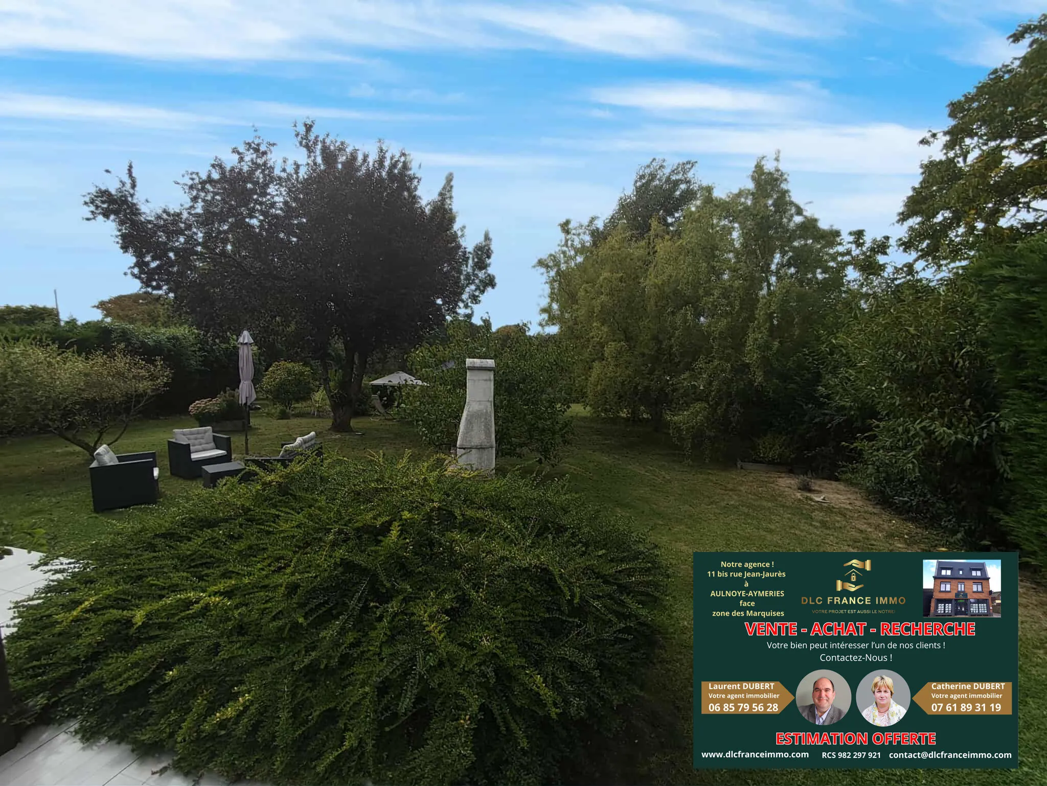 Vente d'un pavillon moderne avec jardin à Bachant - Belle opportunité 