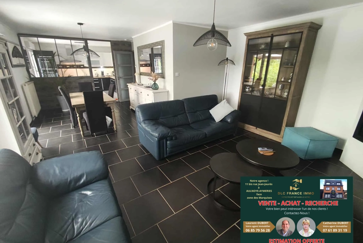 Vente d'un pavillon moderne avec jardin à Bachant - Belle opportunité 