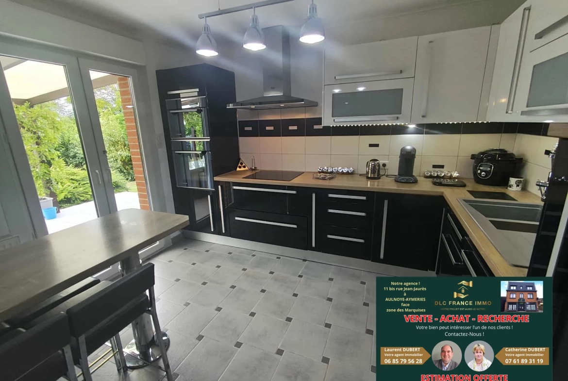 Vente d'un pavillon moderne avec jardin à Bachant - Belle opportunité 