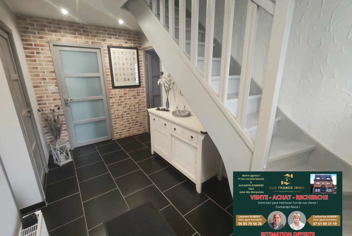 Belle maison moderne avec jardin à Bachant, disponibilité mars 2026 