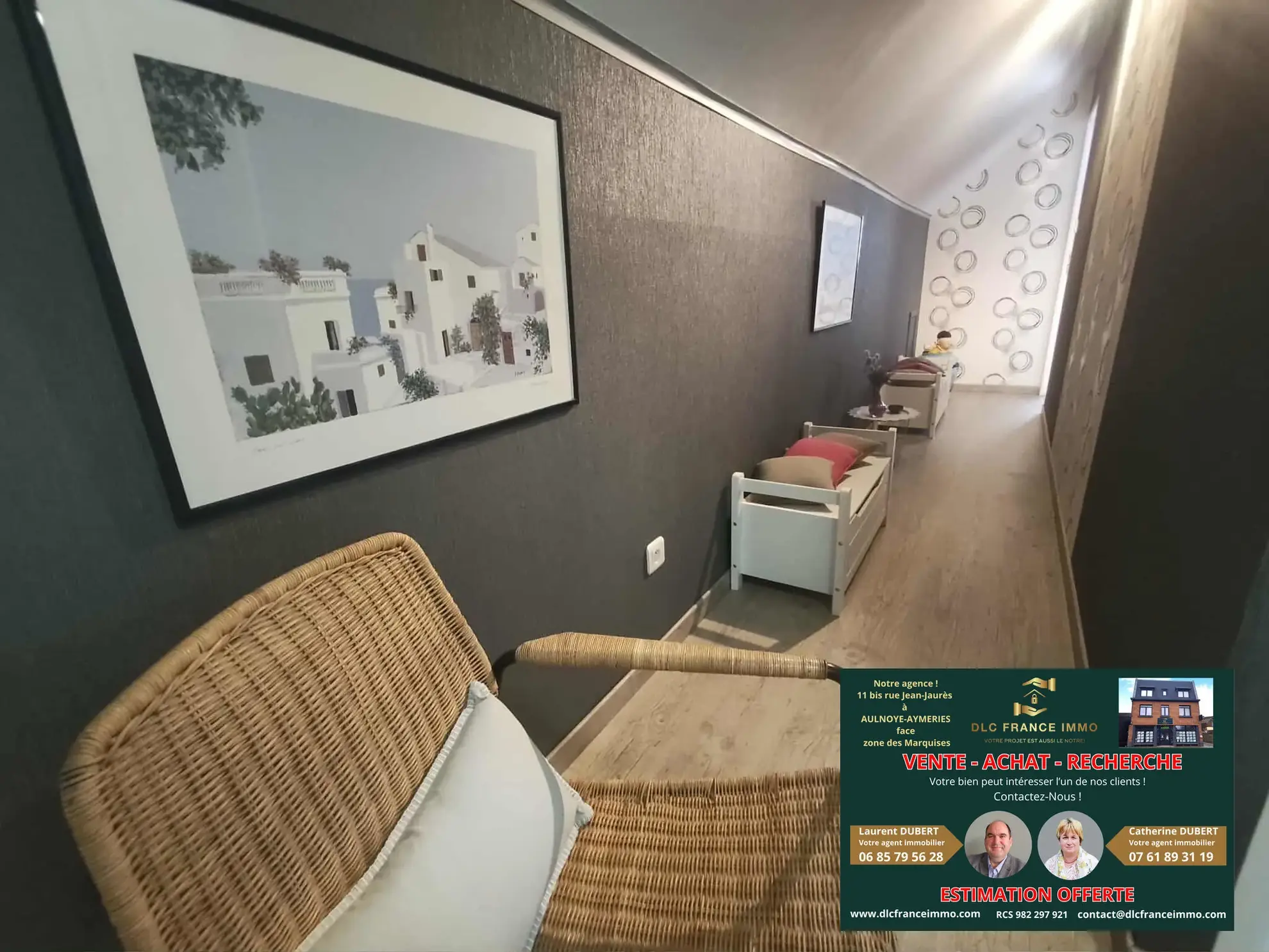 Belle maison moderne avec jardin à Bachant, disponibilité mars 2026 