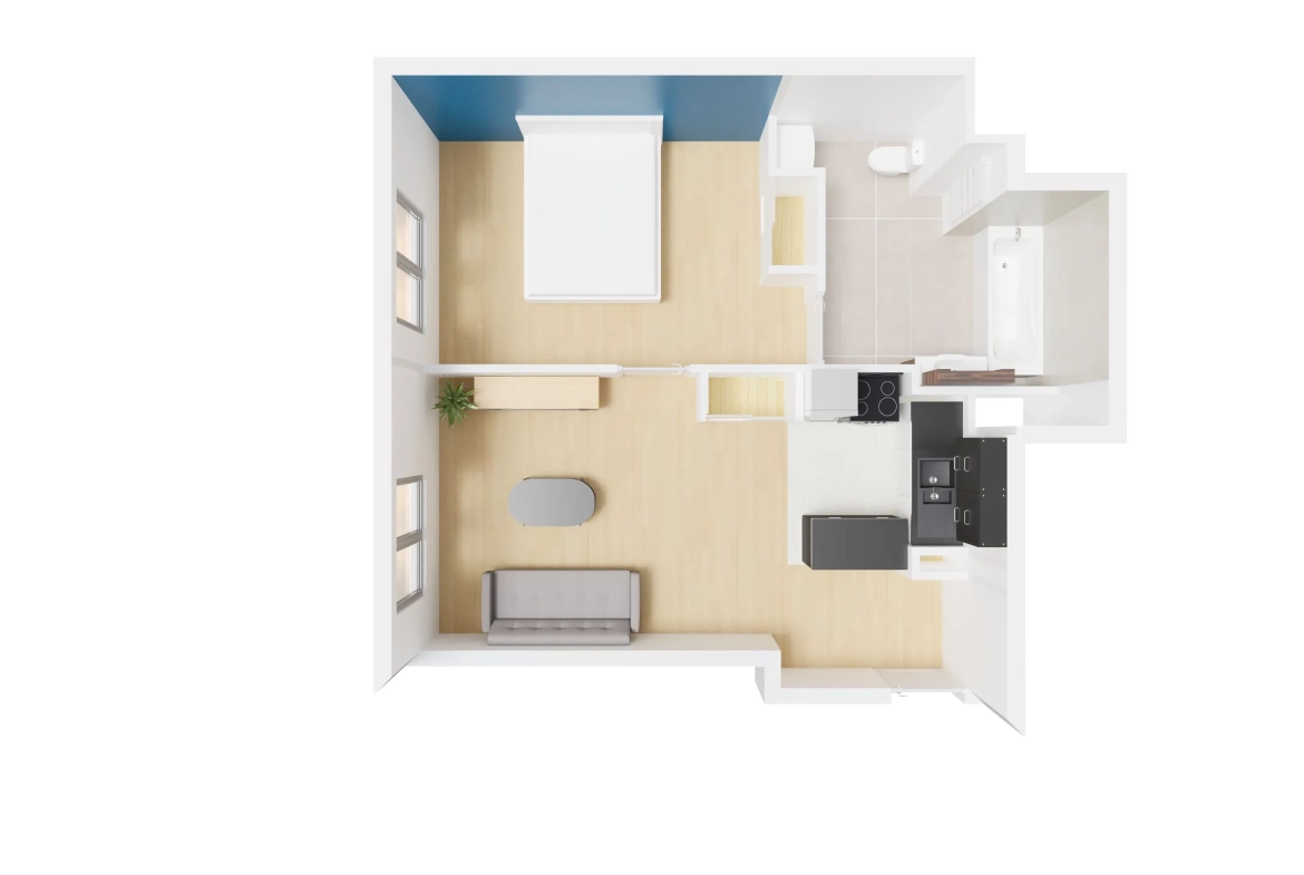 Achat d'un T2 lumineux de 42 m² à La Garenne-Colombes, proche transports et commerces 