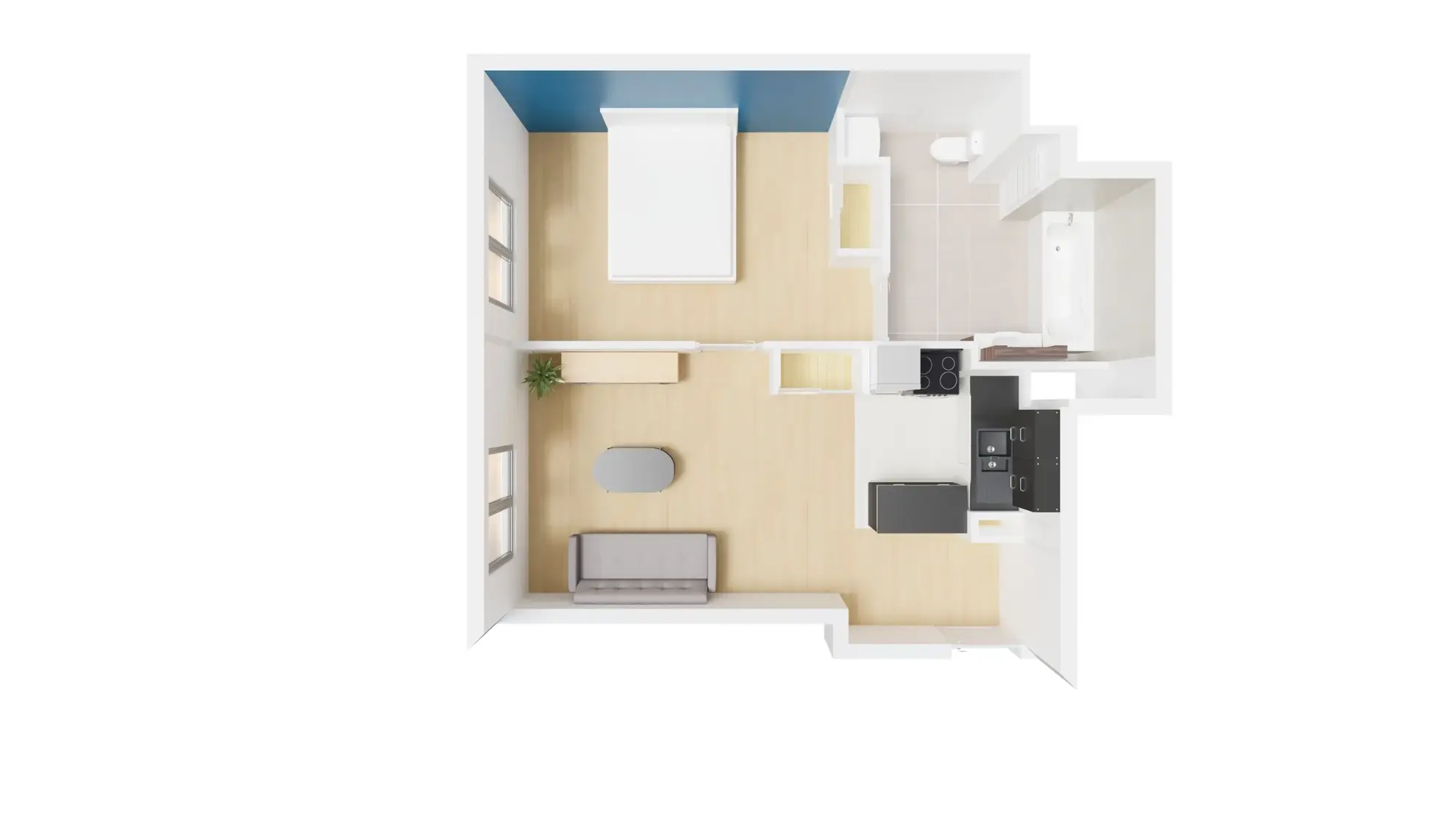 Achat d'un T2 lumineux de 42 m² à La Garenne-Colombes, proche transports et commerces 