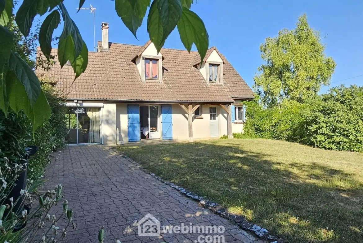 Maison familiale avec dépendances, piscine et grand terrain à Boulancourt 