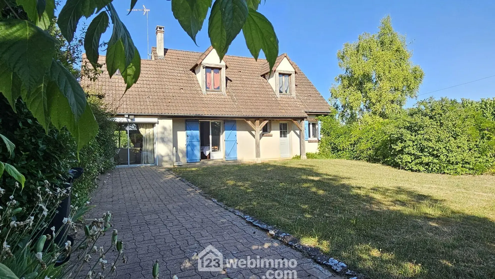 Maison familiale avec dépendances, piscine et grand terrain à Boulancourt 