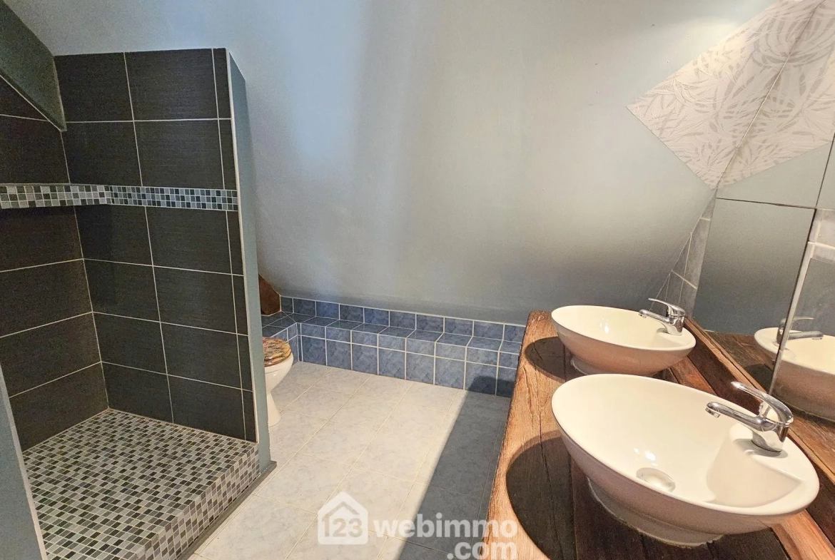 Maison familiale avec dépendances, piscine et grand terrain à Boulancourt 