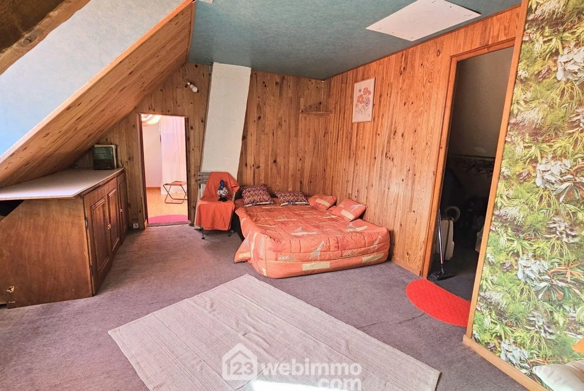 Maison familiale avec dépendances, piscine et grand terrain à Boulancourt 