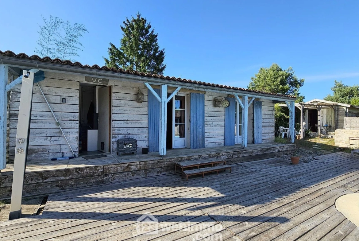 Maison familiale avec dépendances, piscine et grand terrain à Boulancourt 