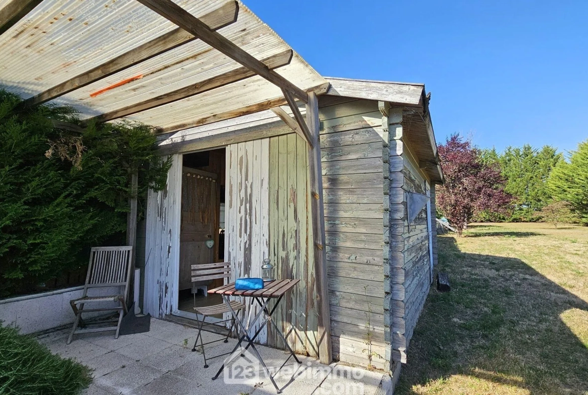 Maison familiale avec dépendances, piscine et grand terrain à Boulancourt 