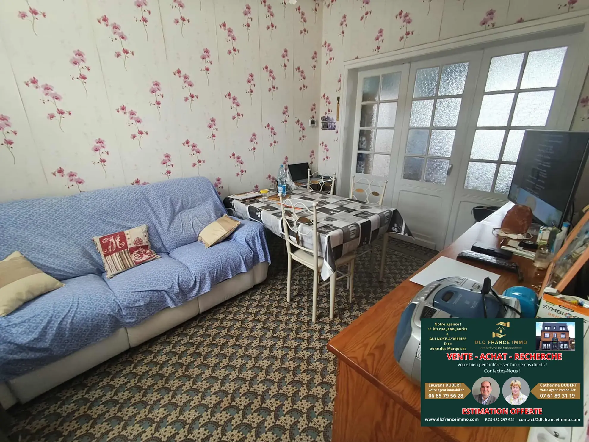 Maison individuelle de 79 m² à Aulnoye avec terrain de 200 m², garage et potentiel d'aménagement 