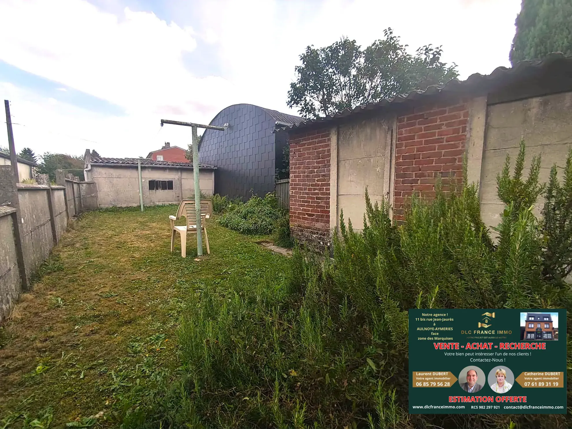 Maison individuelle de 79 m² à Aulnoye avec terrain de 200 m², garage et potentiel d'aménagement 