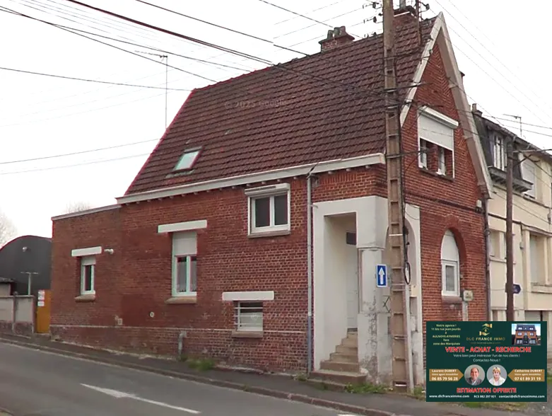 Maison individuelle de 79 m² à Aulnoye avec terrain de 200 m², garage et potentiel d'aménagement 