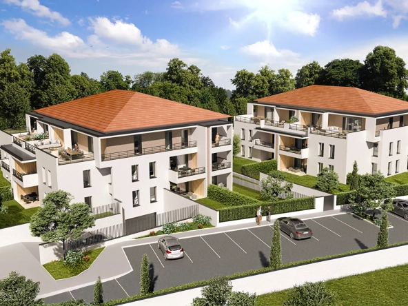 Le Parc du Château à Saint-Georges-d'Espéranche - Résidence neuve de standing