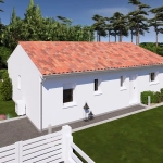 Maison neuve avec 3 chambres à Linxe, proche de l’océan