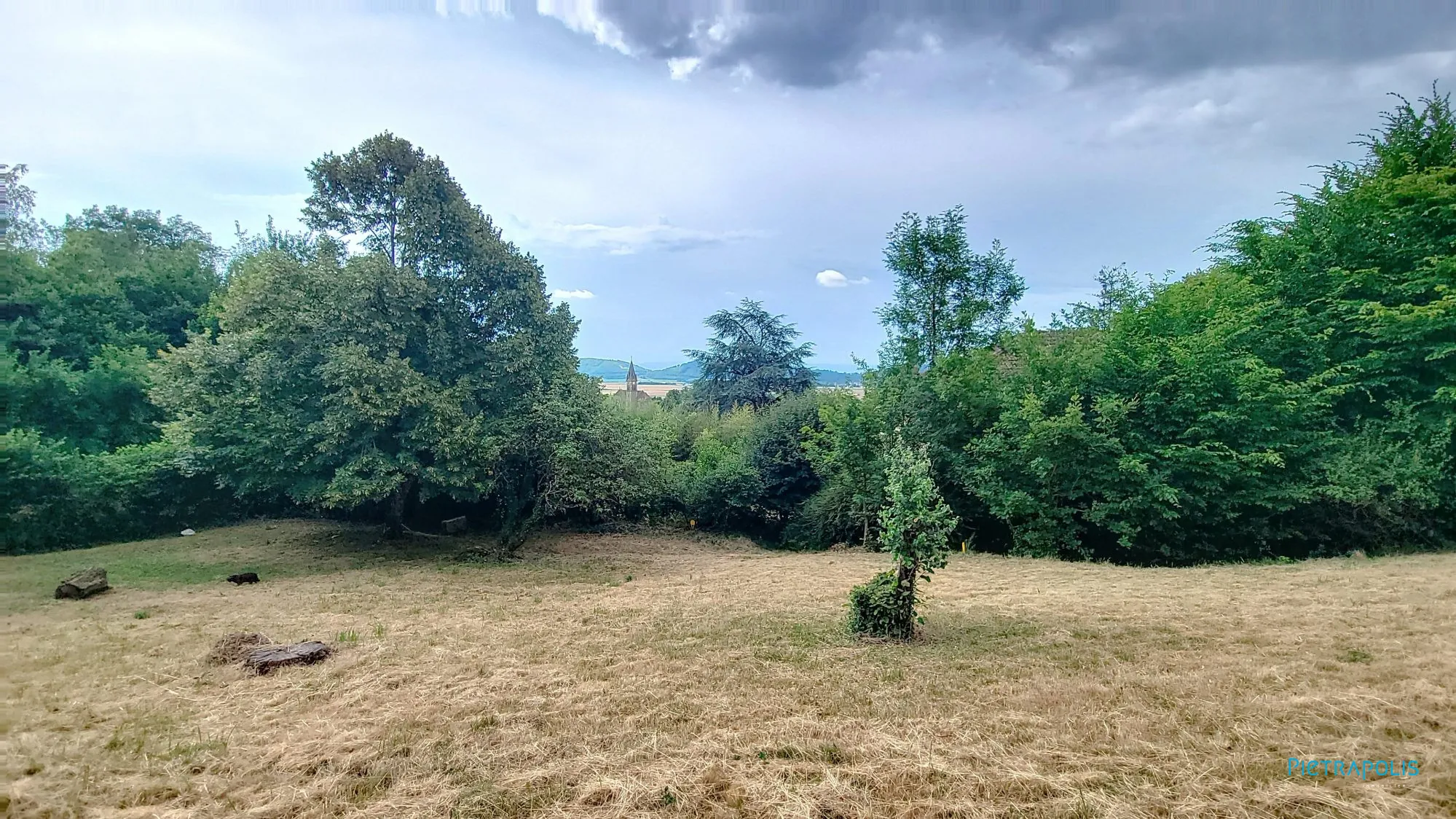 Terrain constructible de 981 m² à Semons avec vue dégagée 