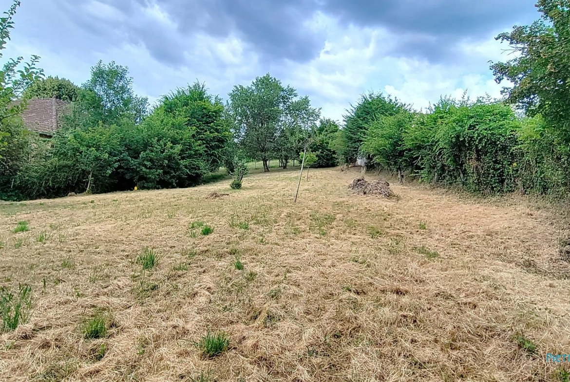 Terrain constructible de 981 m² à Semons avec vue dégagée 