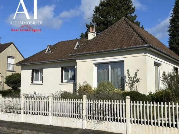 Maison de plain-pied en Normandie avec jardin à Flers