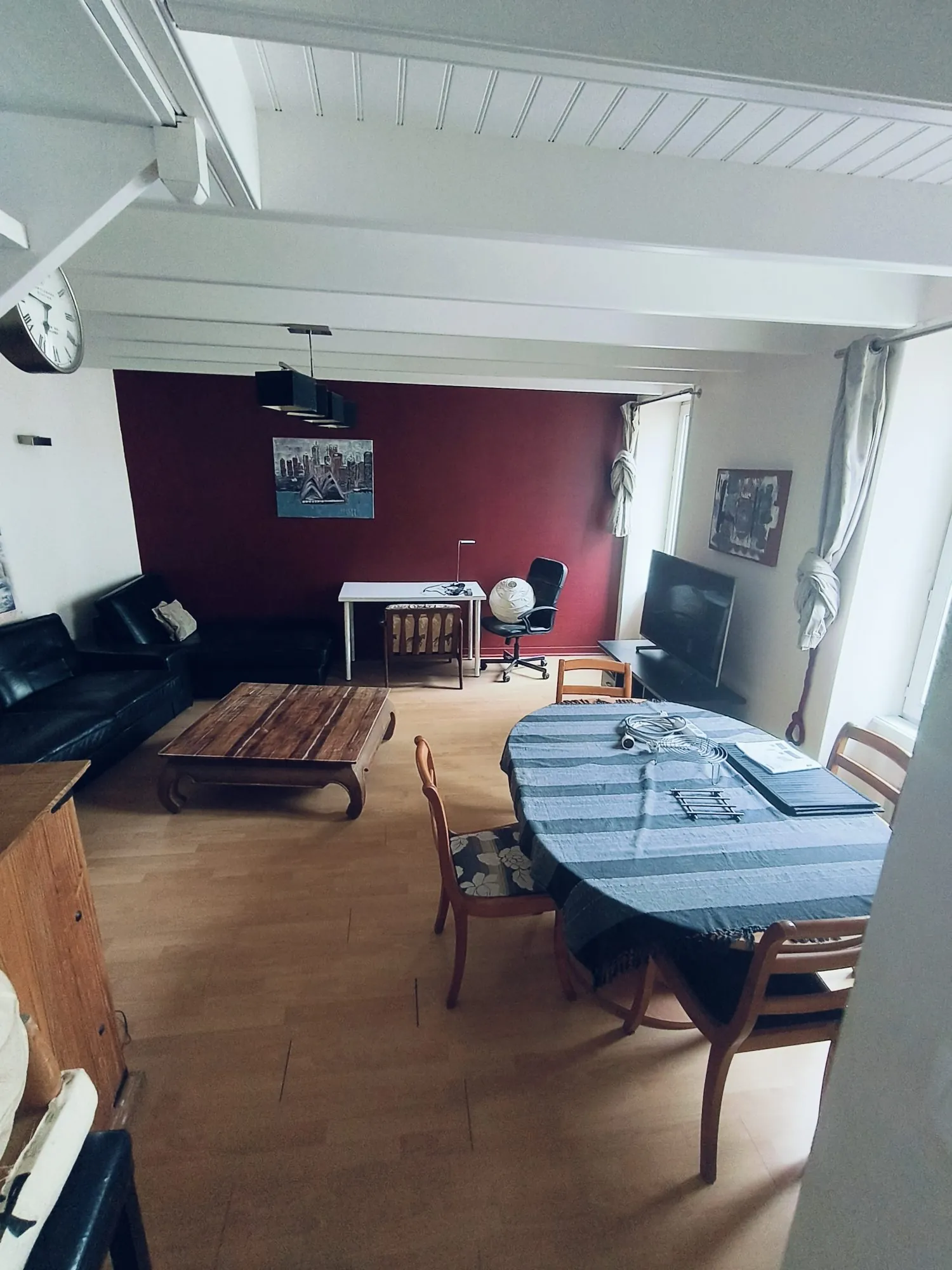 Appartement duplex à Brest Saint Martin avec 3 chambres et terrasse agréable 