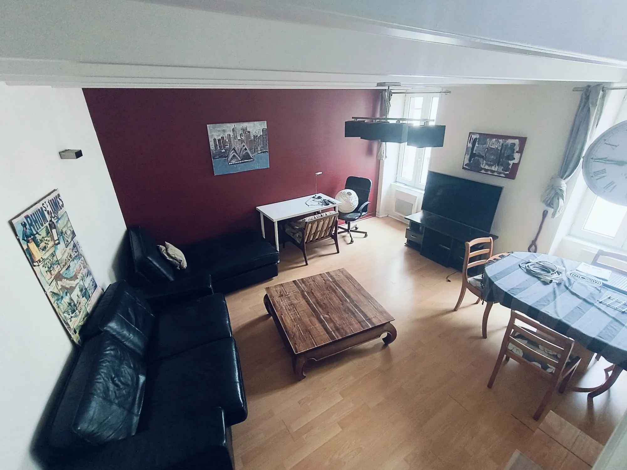 Appartement duplex à Brest Saint Martin avec 3 chambres et terrasse agréable 