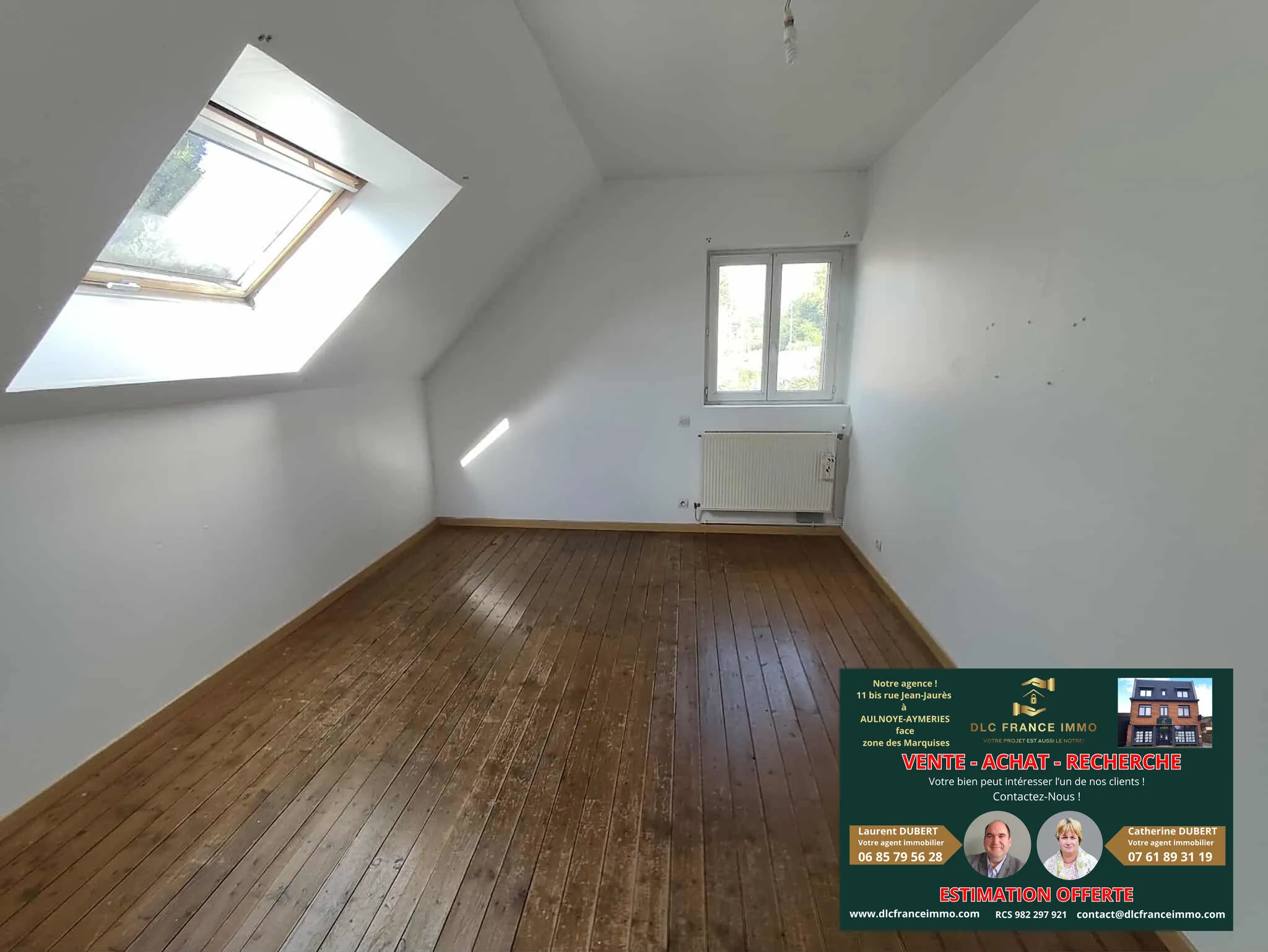 Maison semi-individuelle à rafraîchir à Englefontaine - Grand terrain de 696 m² 