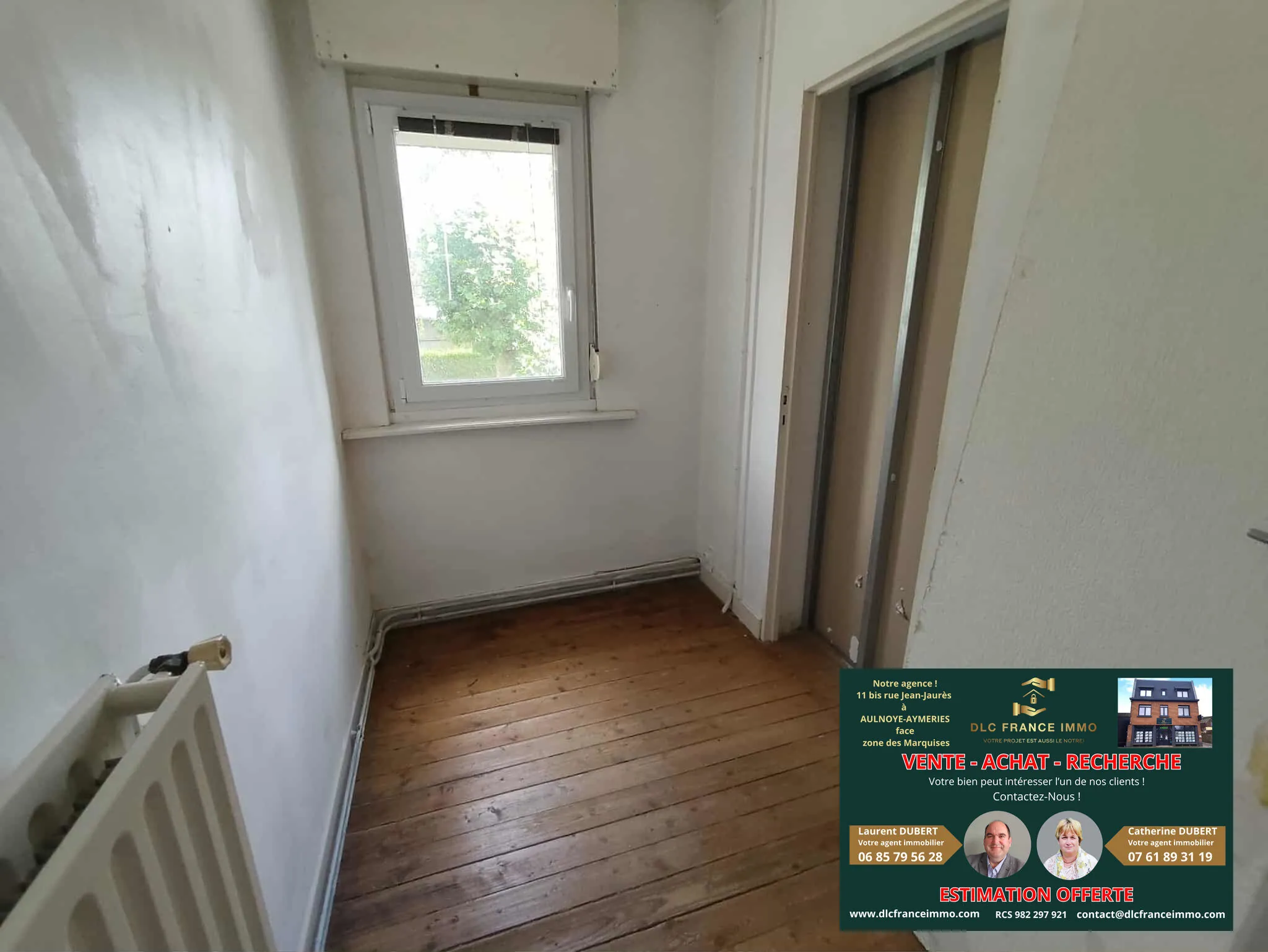Maison semi-individuelle à rafraîchir à Englefontaine - Grand terrain de 696 m² 