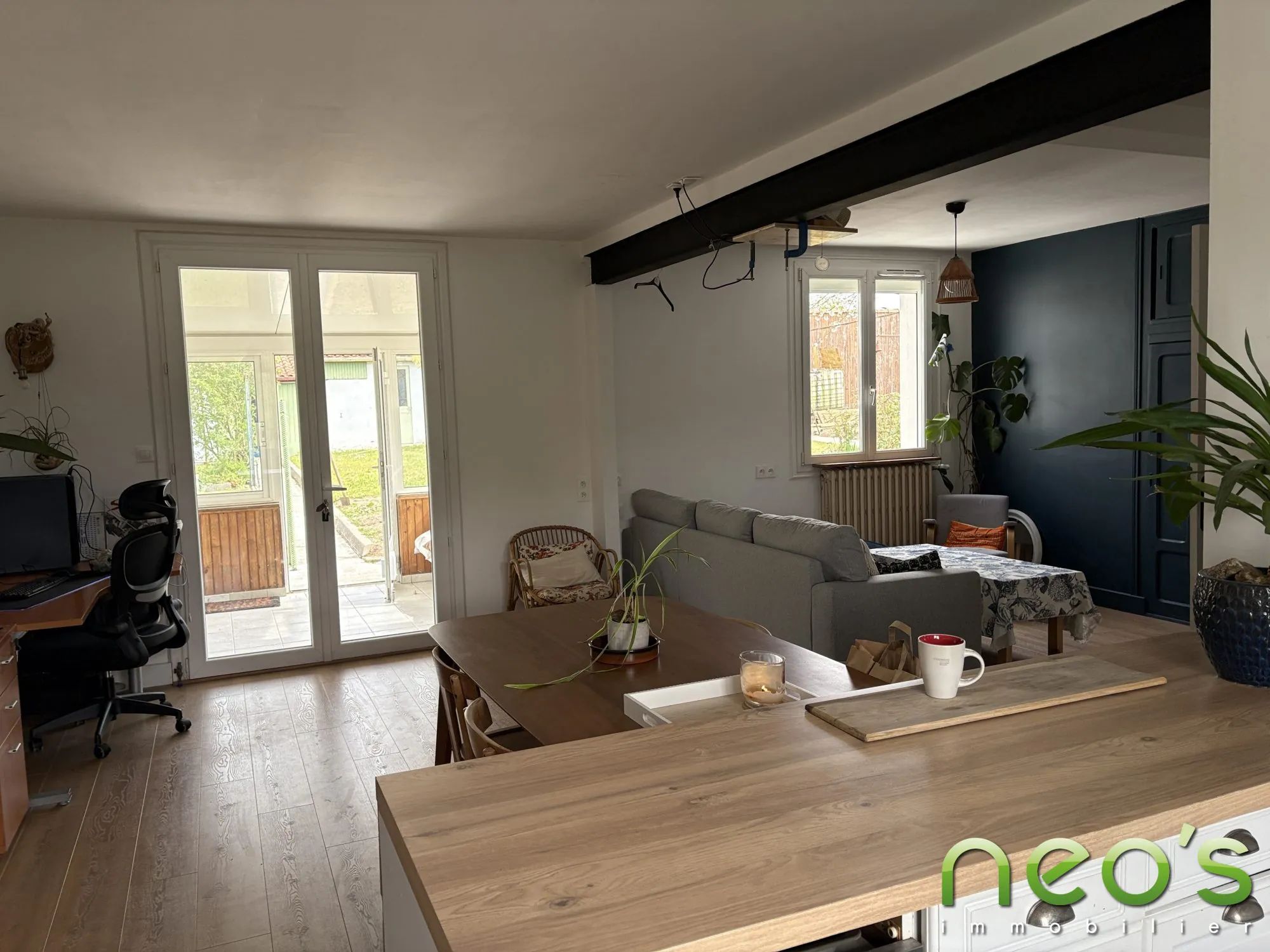 Maison à vendre à Montfaucon-Montigné - 73 m² avec terrain et garage 