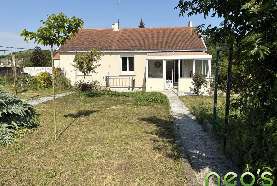 Maison à vendre à Montfaucon-Montigné - 73 m² avec terrain et garage 