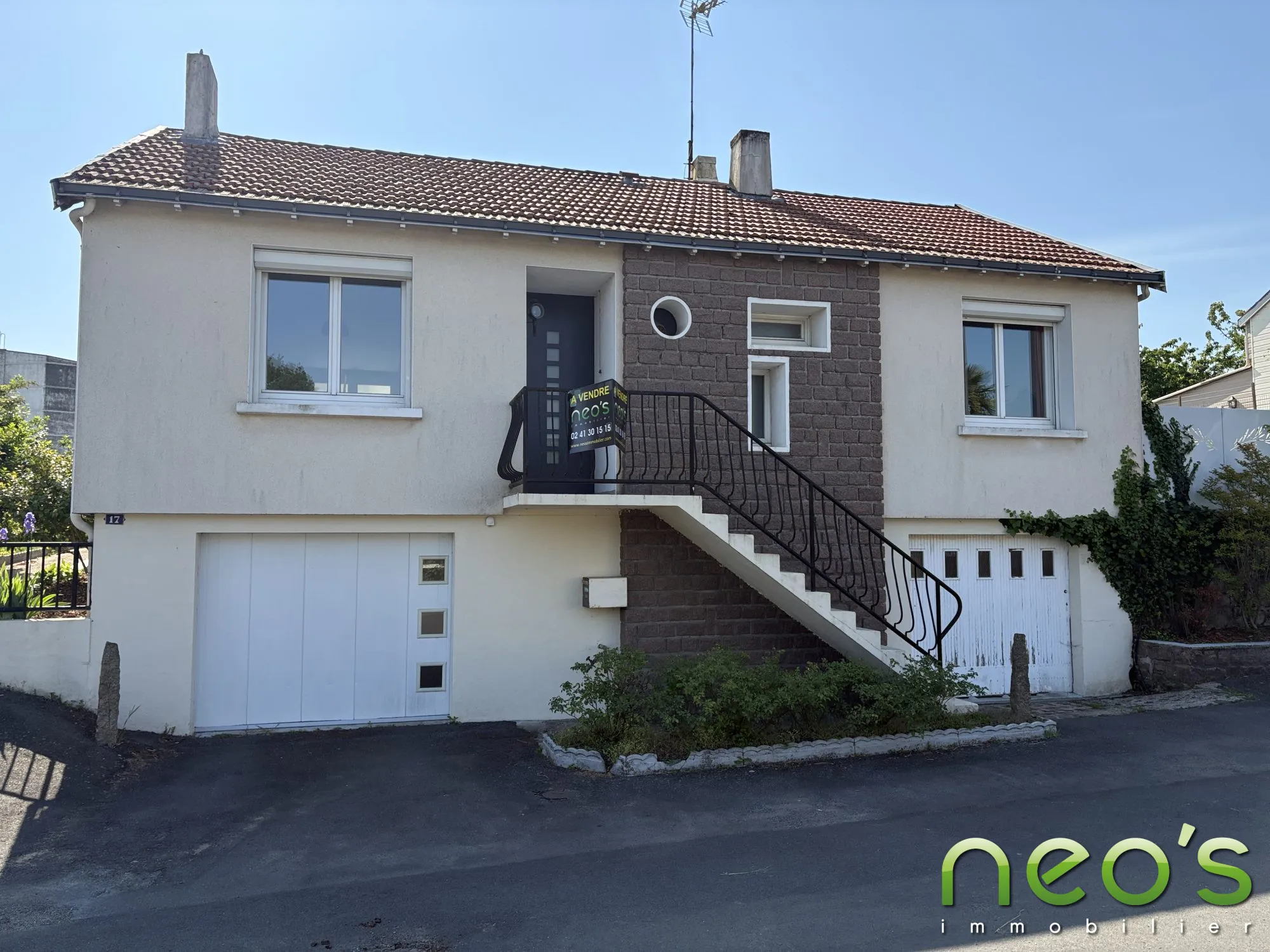 Maison à vendre à Montfaucon-Montigné - 73 m² avec terrain et garage 