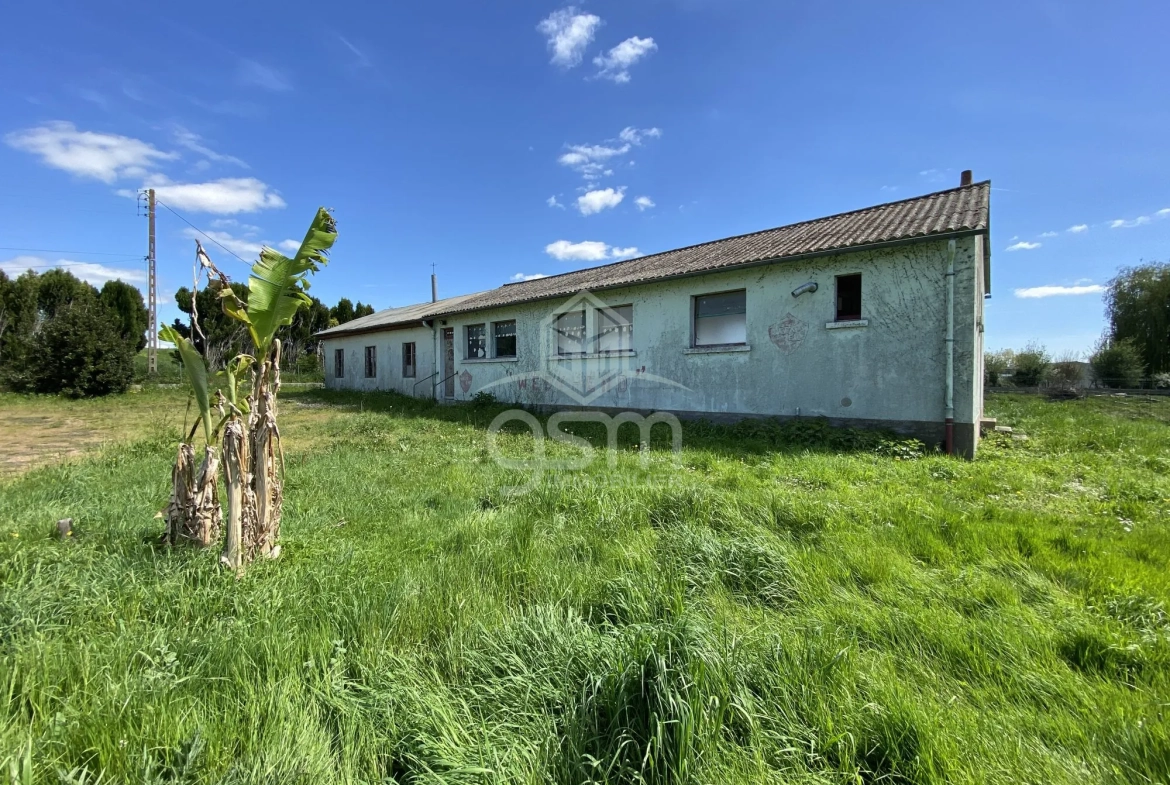 Pavillon rénové avec dépendance de 140m² à Pouzay, proche autoroute 