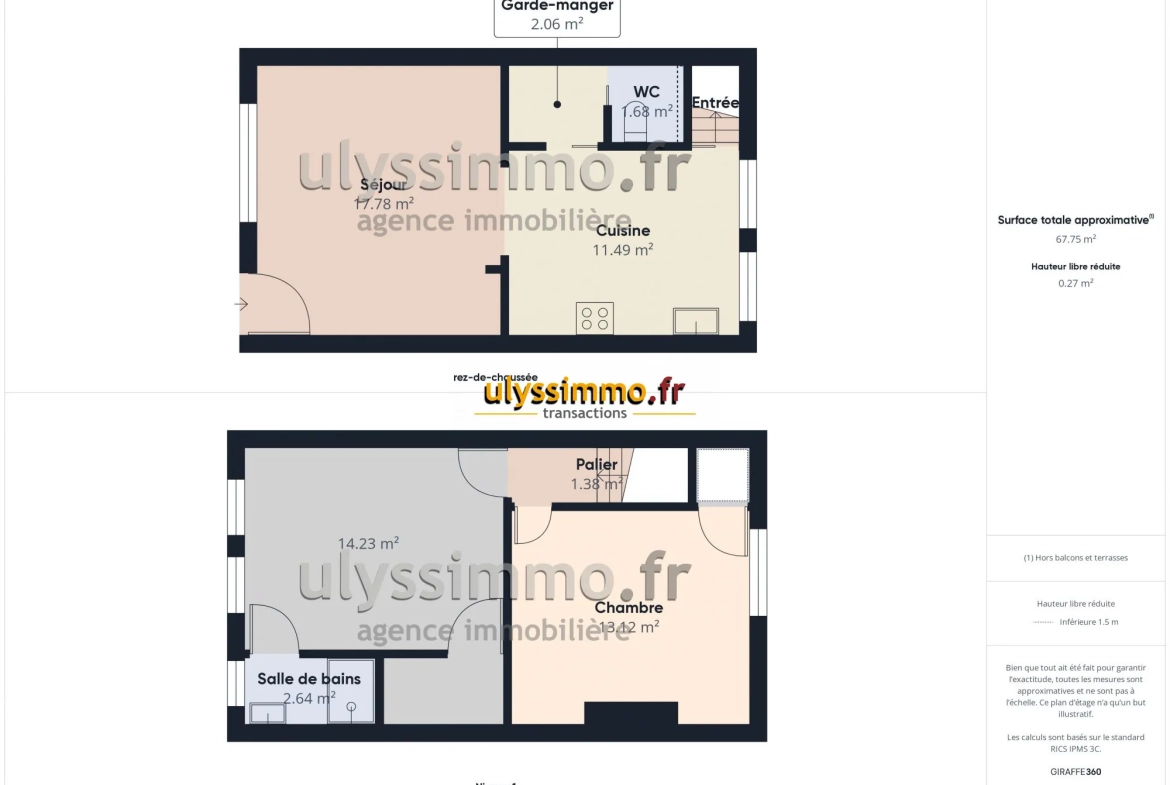 Maison mitoyenne à rénover proche centre-ville de Montdidier 
