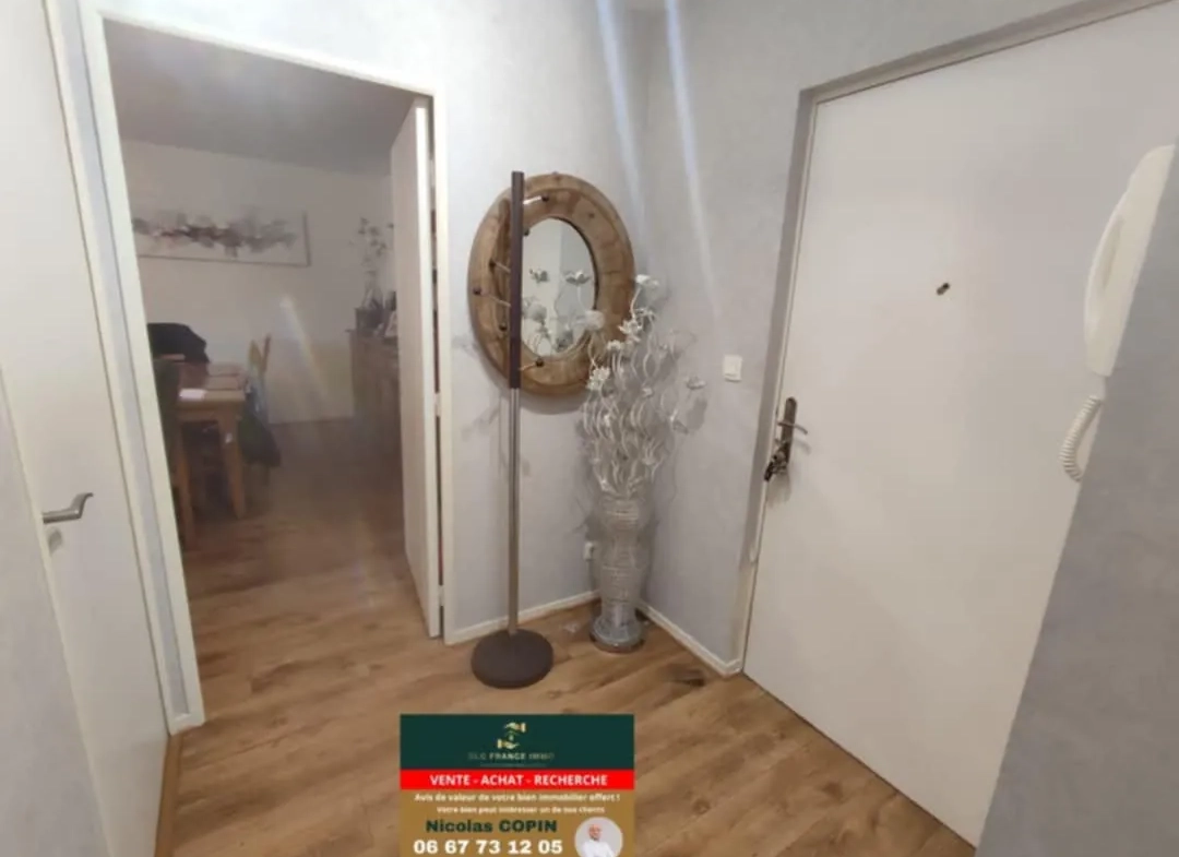 Bel appartement T3 de 69 m² avec parking privé à Valenciennes 