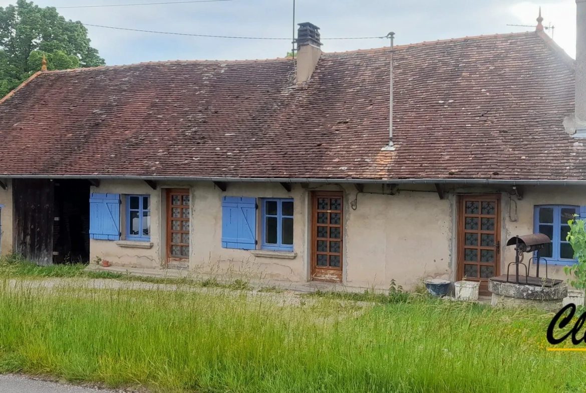 Maison à rénover avec terrain à Mervans - 78 m² 