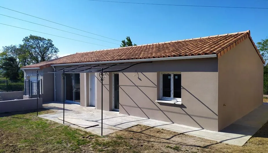 Maison neuve 3 chambres à Champier, 80 m², terrain de 500 m² 