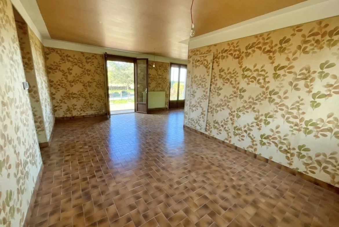 Maison 3 chambres avec grand terrain à Darvoy, proche Orléans 
